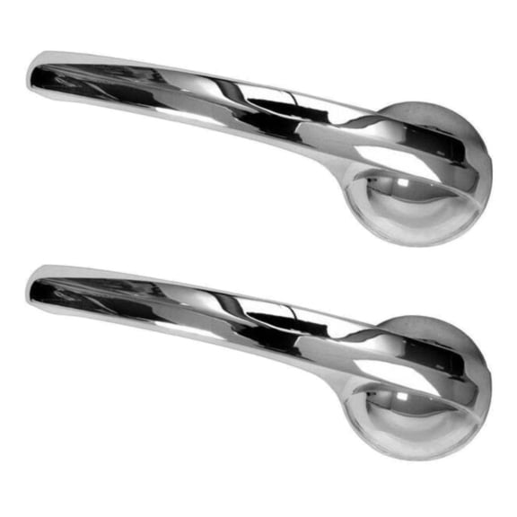 Nee haoww Car Door Handle Left Right 2pcs Chrome for Chevy for Truck for C10 Pickup for C20 Pickup for C30 Pickup for K10 Pickup for K20 Pickup for K30 Pickup