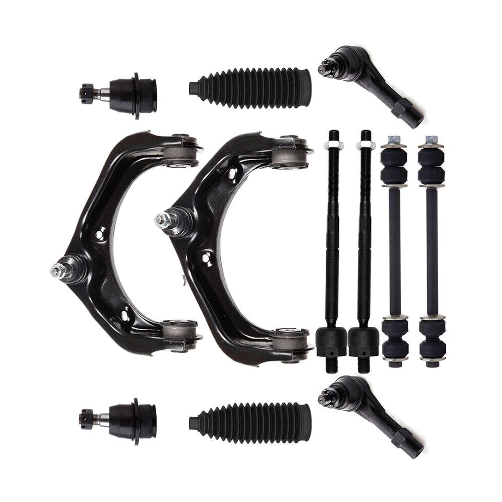 Front Upper Control Arm with Ball Joints and Tie Rod End Mounting ...