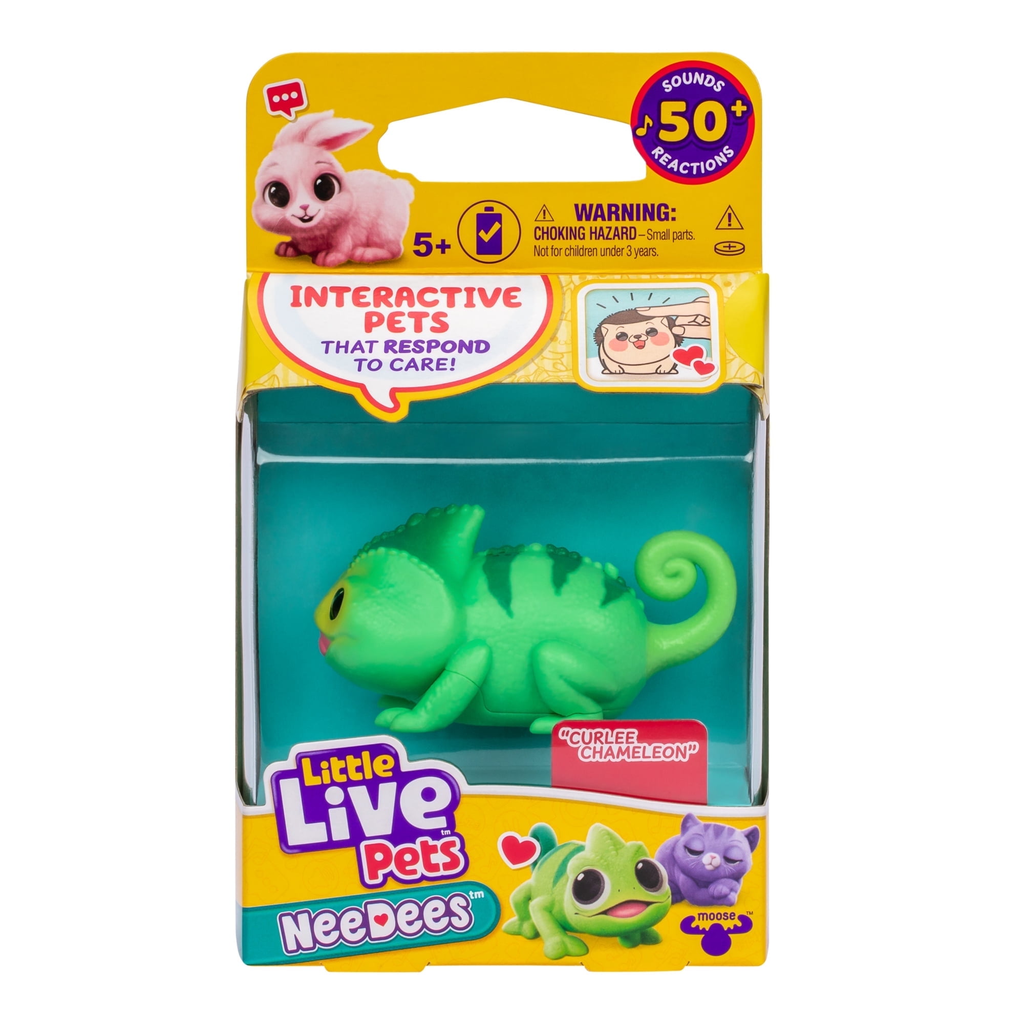 NeeDees By Little Live Pets, Electric Miniature Pet Toy, Scampee Mouse, Perfect For Ages 5 & Up, Contains Batteries NeeDees By Little Live Pets, Electric Miniature Pet Toy, Scampee Mouse, Perfect For Ages 5 & Up, Contains Batteries