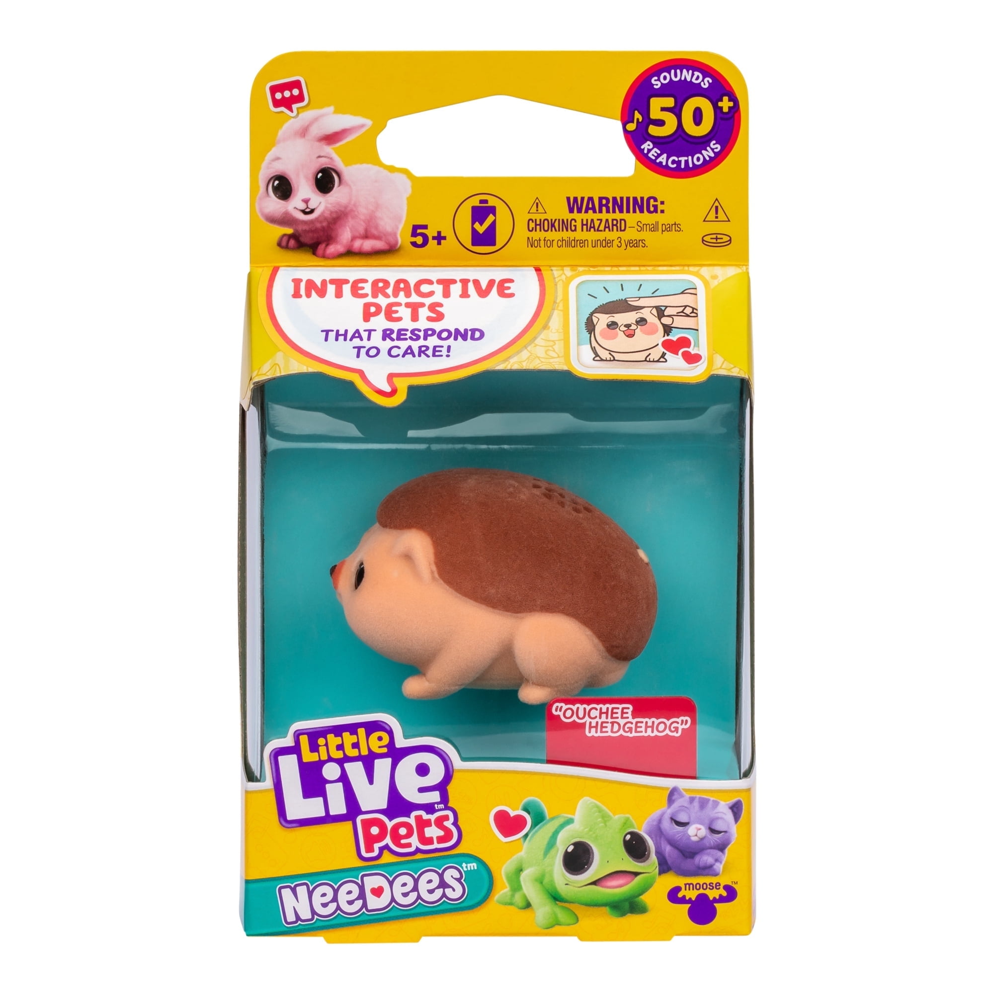 NeeDees By Little Live Pets, Electric Miniature Pet Toy, Scampee Mouse, Perfect For Ages 5 & Up, Contains Batteries NeeDees By Little Live Pets, Electric Miniature Pet Toy, Scampee Mouse, Perfect For Ages 5 & Up, Contains Batteries