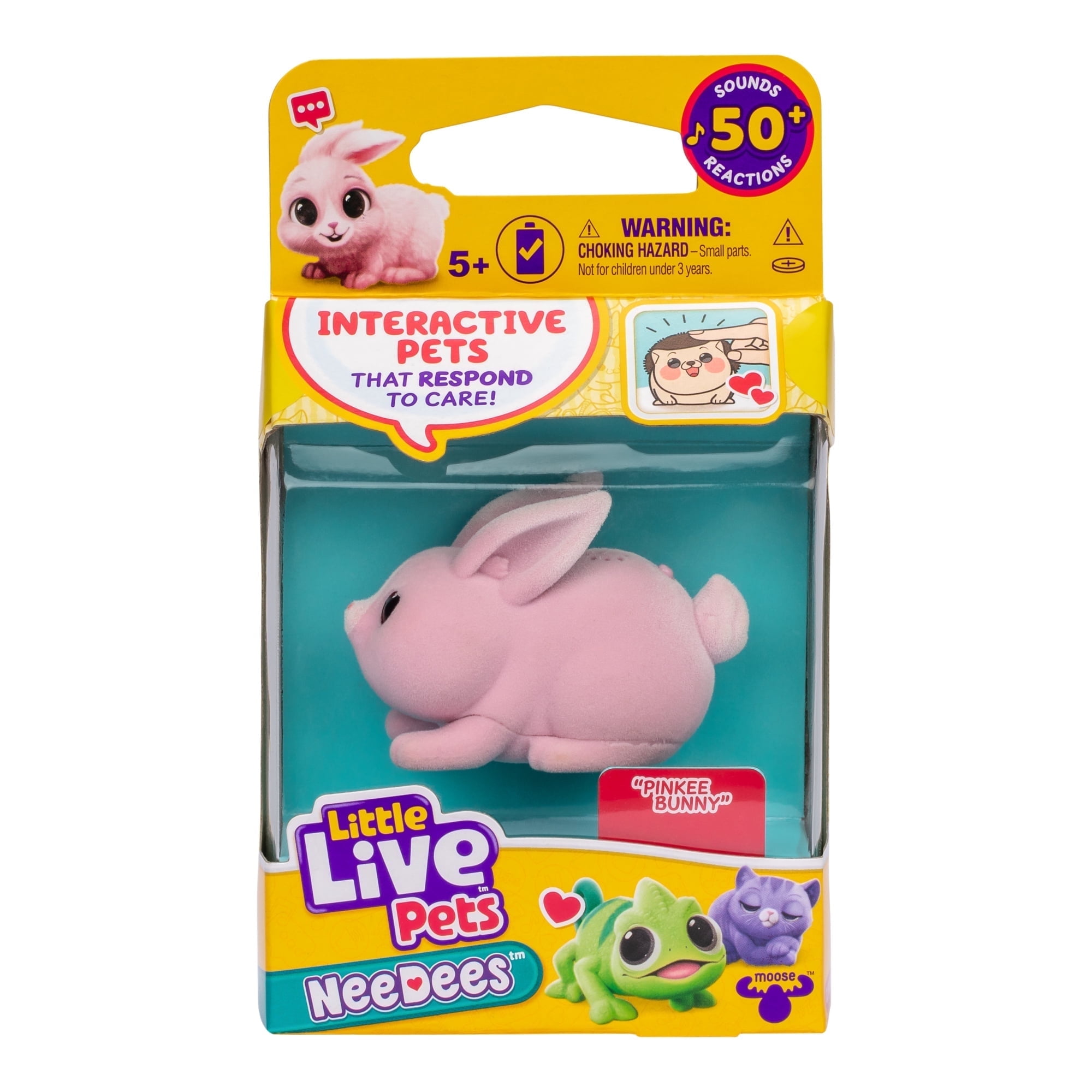 NeeDees By Little Live Pets, Electric Miniature Pet Toy, Scampee Mouse, Perfect For Ages 5 & Up, Contains Batteries NeeDees By Little Live Pets, Electric Miniature Pet Toy, Scampee Mouse, Perfect For Ages 5 & Up, Contains Batteries
