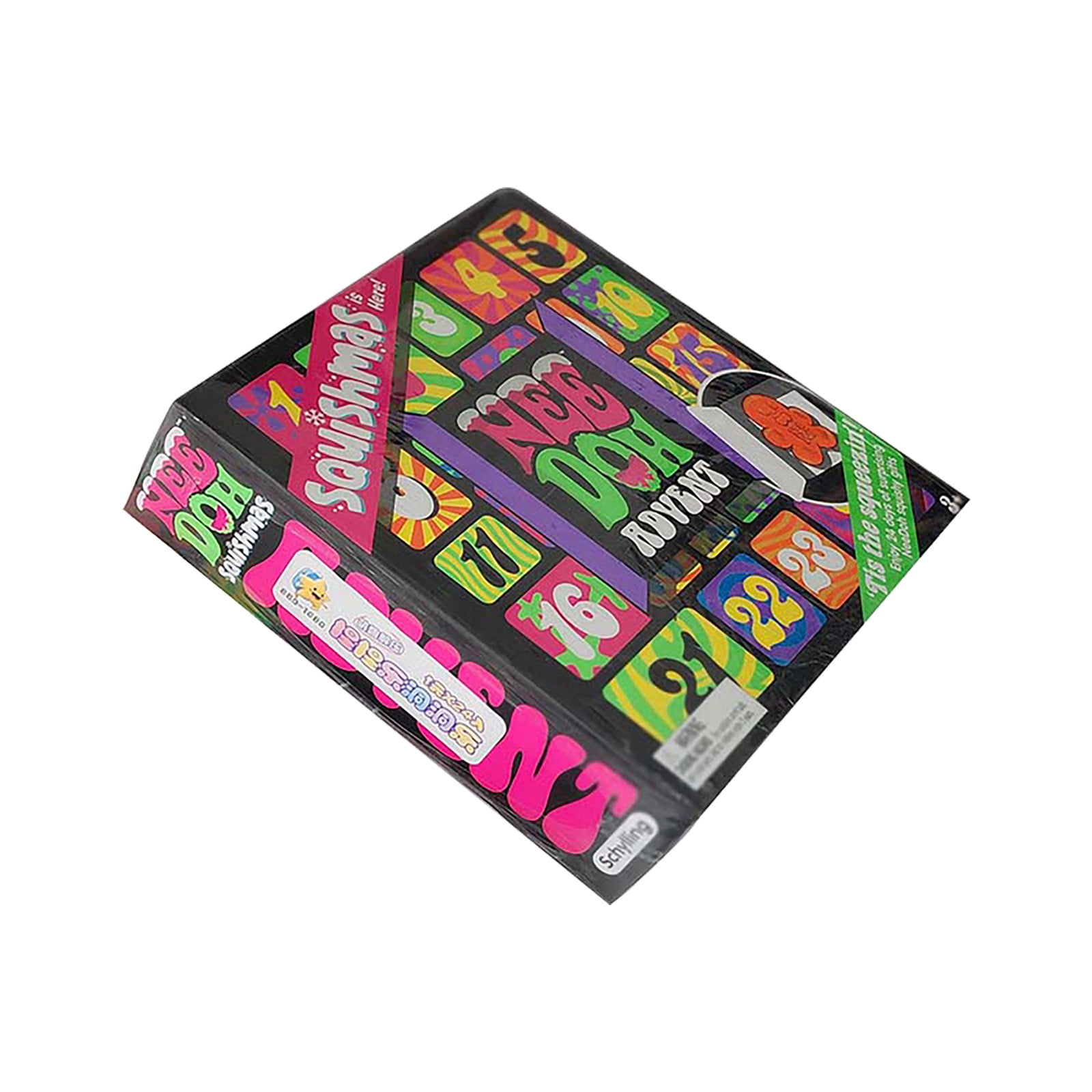 NeeDoh Advent Calendar, 24 Days of Surprise Mini Squish Sensory toys