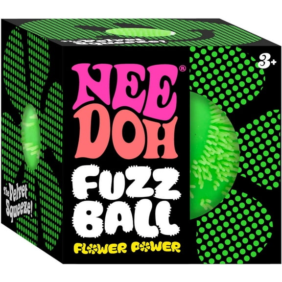 NeeDoh Flower Power GREEN Stress Ball