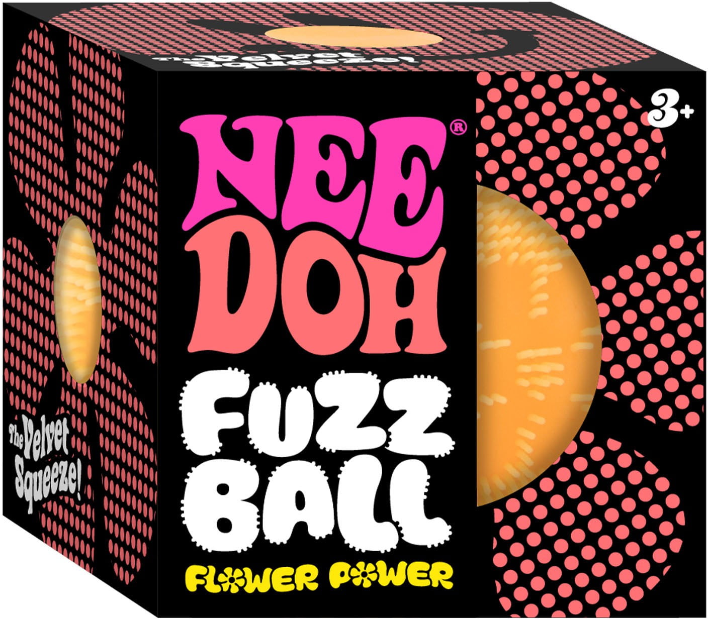 NeeDoh Flower Power ORANGE Stress Ball - Walmart.com