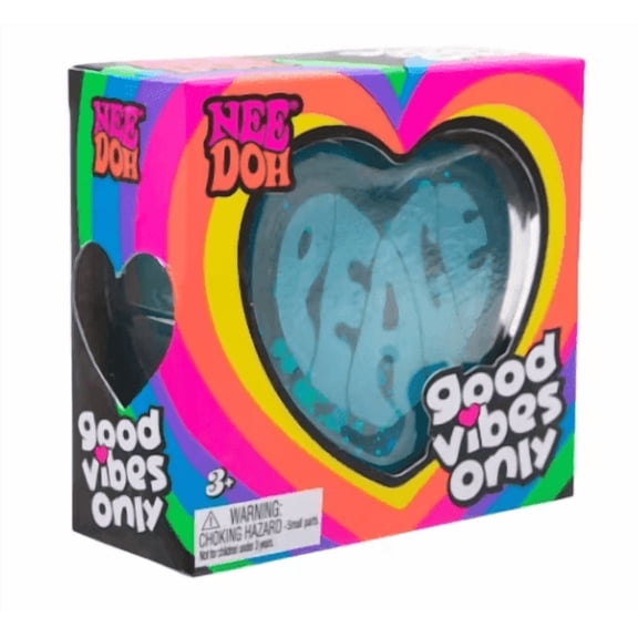 NeeDoh Good Vibes Only Squishy ,1 random