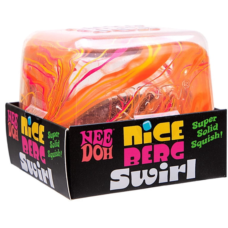 Schylling NeeDoh Swirl Nice Berg - Jumbo Squishy Squeezy Fun
