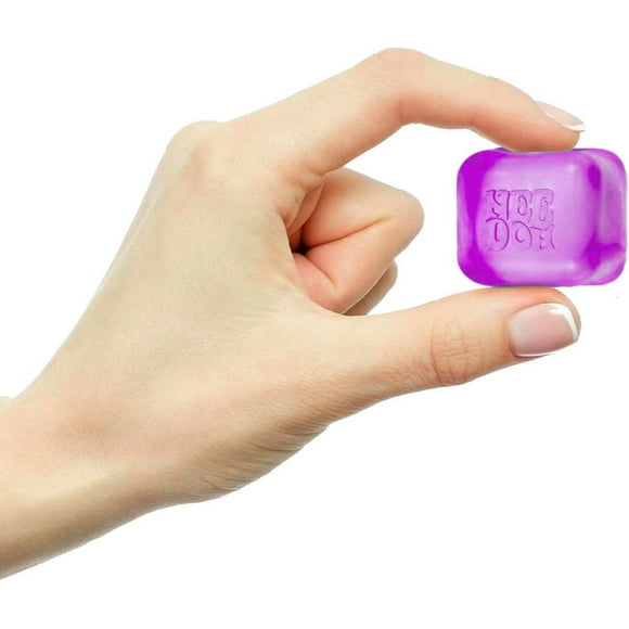 NeeDoh Nice Ice Baby Stress Ball (PURPLE, Smaller Nice Cube!)