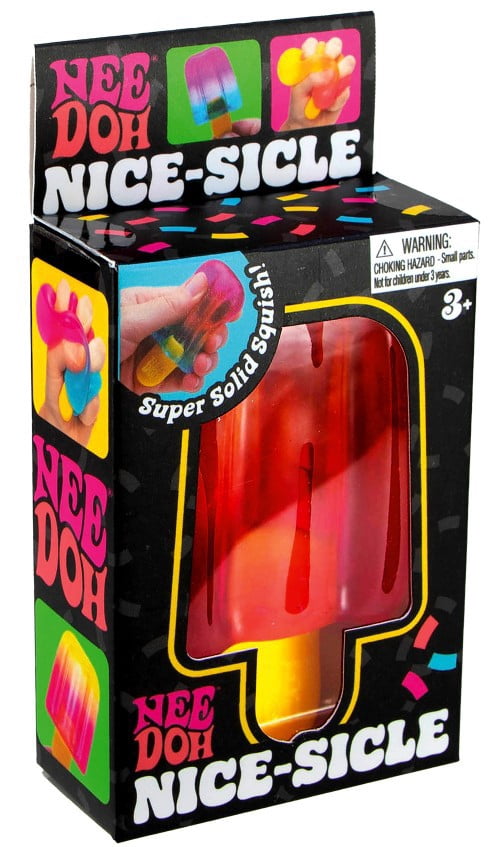 Schylling Needoh Nice-Sicle - Sensory Squeeze Toy - Colors May Vary