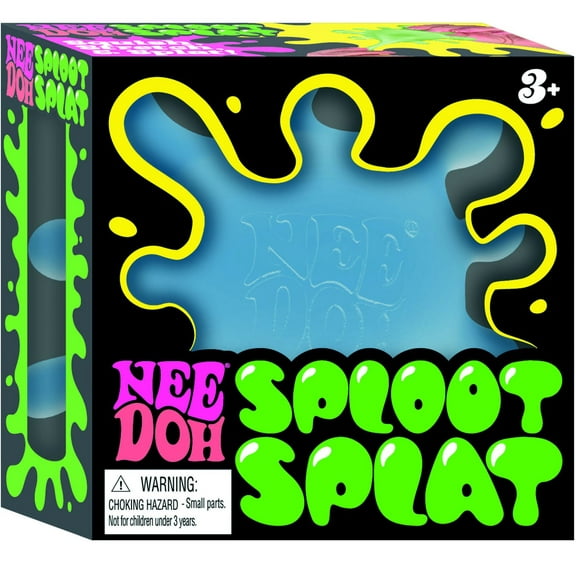 NeeDoh Sploot Splat BLUE Stress Ball