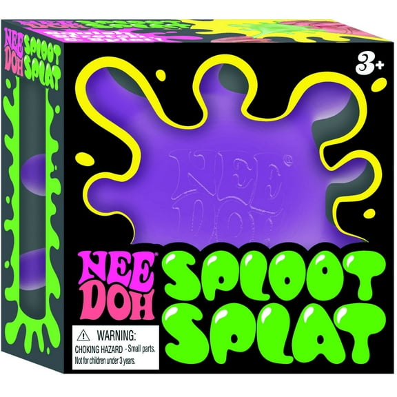 NeeDoh Sploot Splat PURPLE Stress Ball