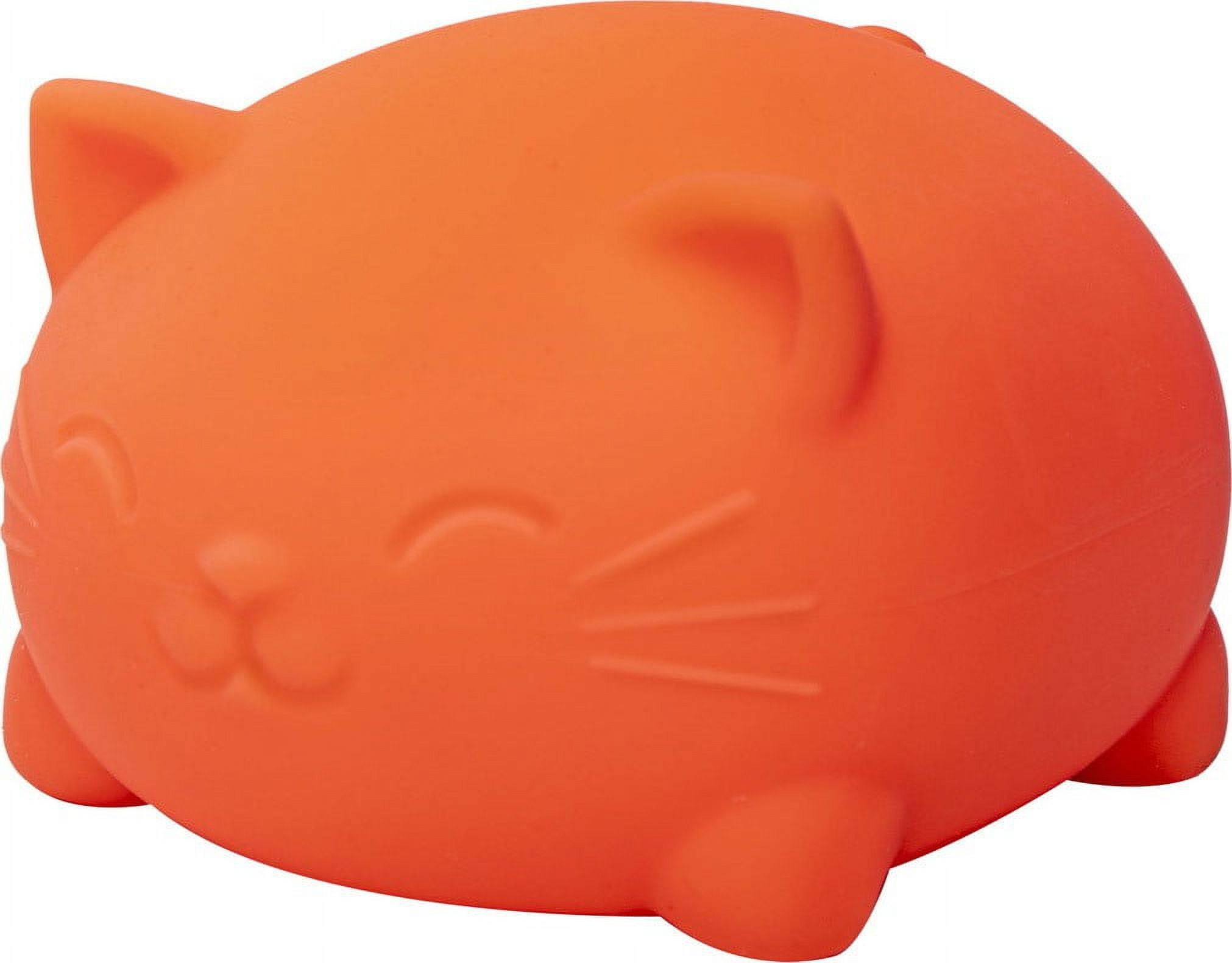 NeeDoh Super Cool Cats Orange Stress Ball