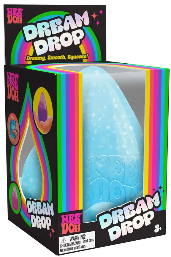 NeeDoh The Groovy Glob Dream Drop Stress Balls (1 RANDOM Color)