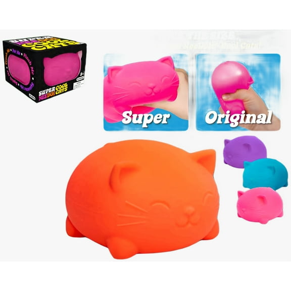 NeeDoh The Groovy Glob Super Cool Cats Stress Ball (1 RANDOM Color)