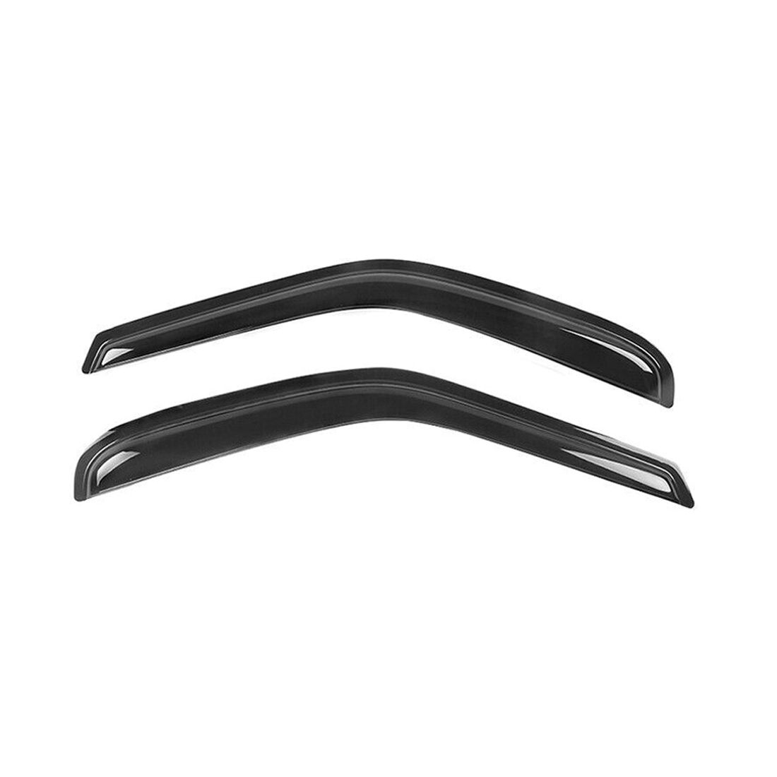 NeeHaoww Cab Window Visors Vent Rain Guard - 2-Piece Acrylic Smoke ...