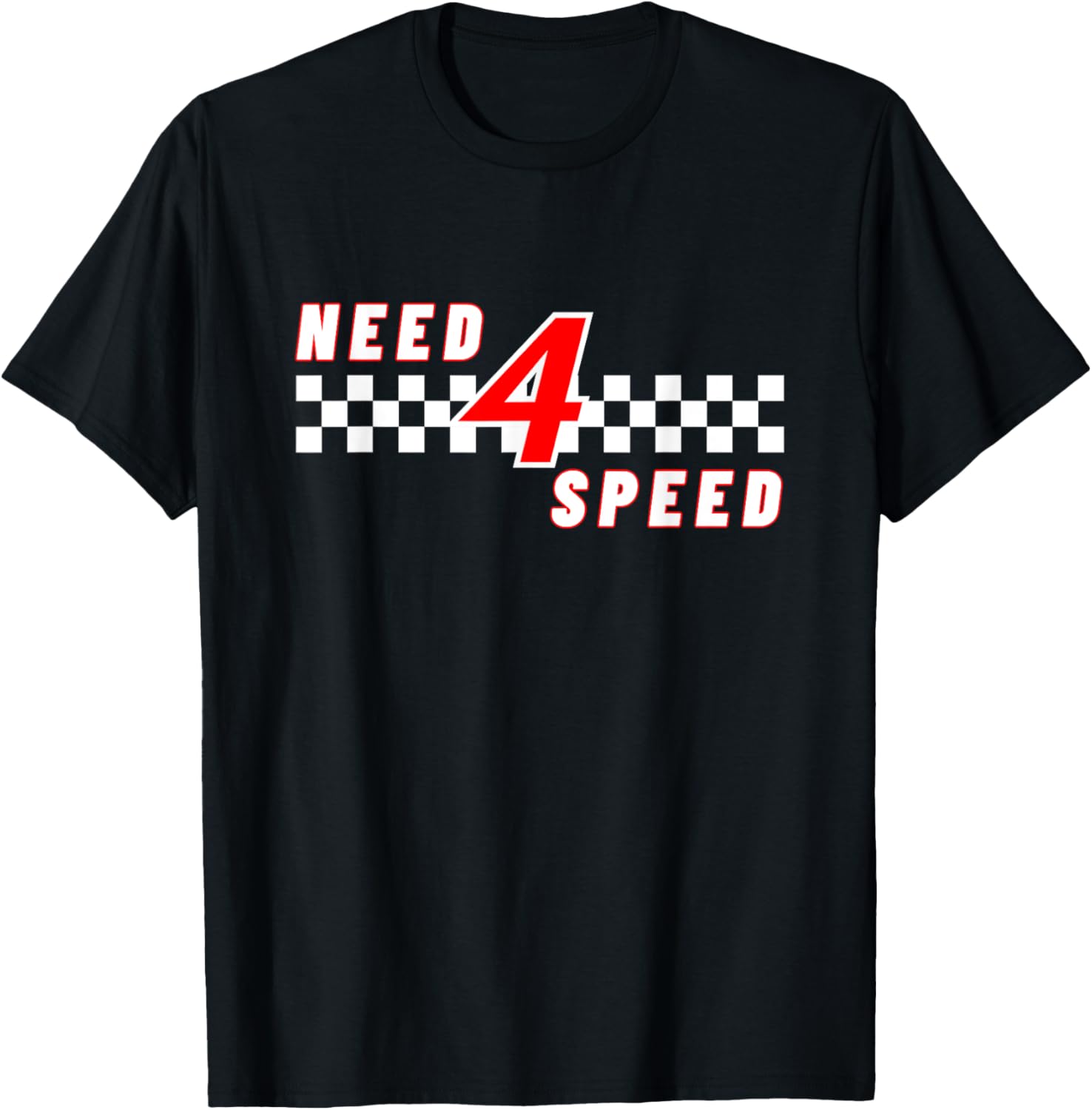 Need 4 Speed Birthday 4 Year Old Racing Car Driver TShirt