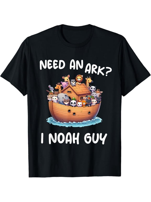 Need An Ark I Noah Guy Christian Animal T-Shirt