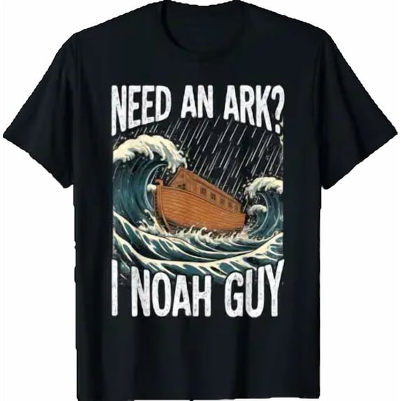 Need An Ark? I Noah Guy Funny Biblical Meme Joke T-Shirt, Unisex T ...