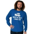 thumbnail image 1 of Need An Ark? Noah Guy | Bible Pun Long Sleeve TShirt Men Women Brisco Brands S, 1 of 6