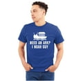 thumbnail image 1 of Need An Ark? Noah Guy | Bible Pun Plus Size Crewneck Graphic Tee Shirt Brisco Brands 4X, 1 of 5