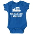 thumbnail image 1 of Need An Ark? Noah Guy | Bible Pun Romper Boys or Girls Infant Baby Brisco Brands 18M, 1 of 6