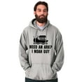 thumbnail image 1 of Need An Ark? Noah Guy | Bible Pun Unisex Plus Fleece Graphic Hoodie Brisco Brands 5X, 1 of 5