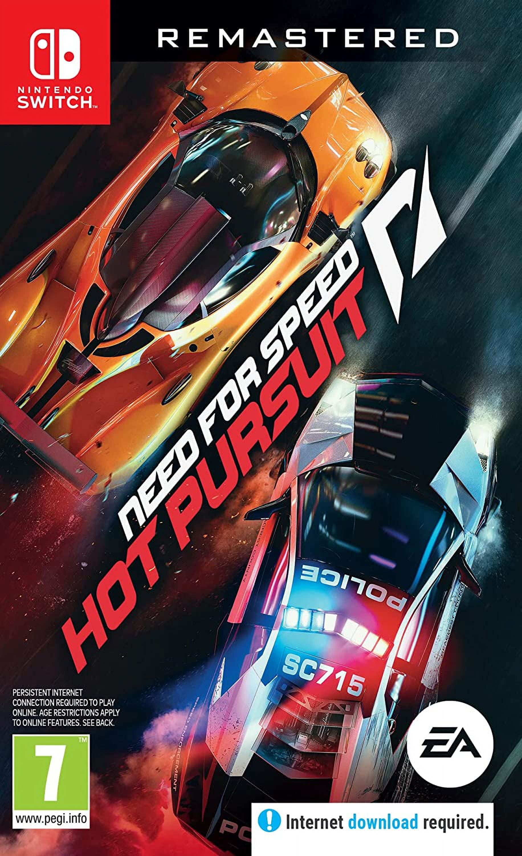 Electronic Arts Need For Speed Hot Pursuit Remastered, Nintendo