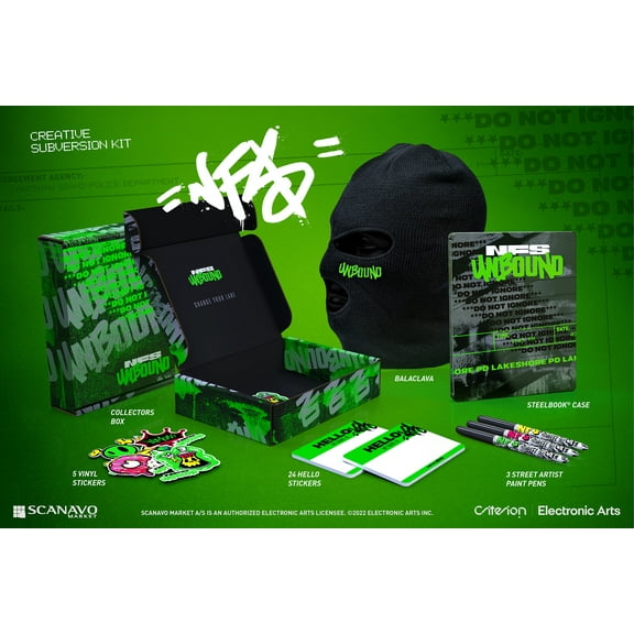 Need For Speed: Unbound Exclusive Creative Subversion Kit