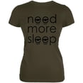 thumbnail image 1 of Need More Sleep Juniors Soft T Shirt, 1 of 1