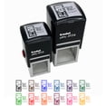 thumbnail image 1 of Need More Walks Says Doctor Dog Self-Inking Rubber Stamp Ink Stamper - Blue Ink - Small 1 Inch, 1 of 7