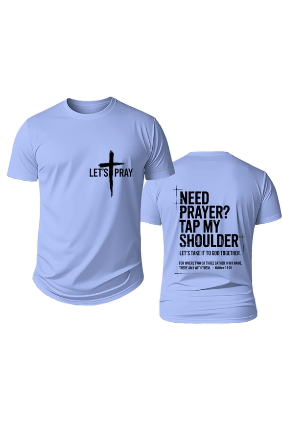 Need Prayer Tap My Shoulder Shirt, If You Need Prayer Tap My Shoulder Shirt, Christian Bible Verse Shirts Women Men