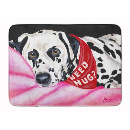 Need a Hug Dalmatian Machine Washable Memory Foam Mat