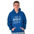 thumbnail image 1 of Need a Weekend to Recover Lazy Hoodie Sweatshirt Women Men Brisco Brands X, 1 of 6