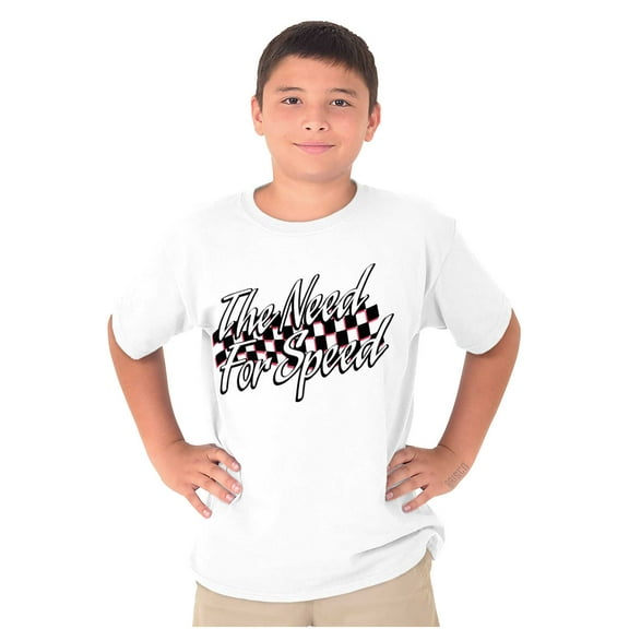 Need for Speed Car Racing Fanatic Crewneck T Shirts Boy Girl Teen Brisco Brands L