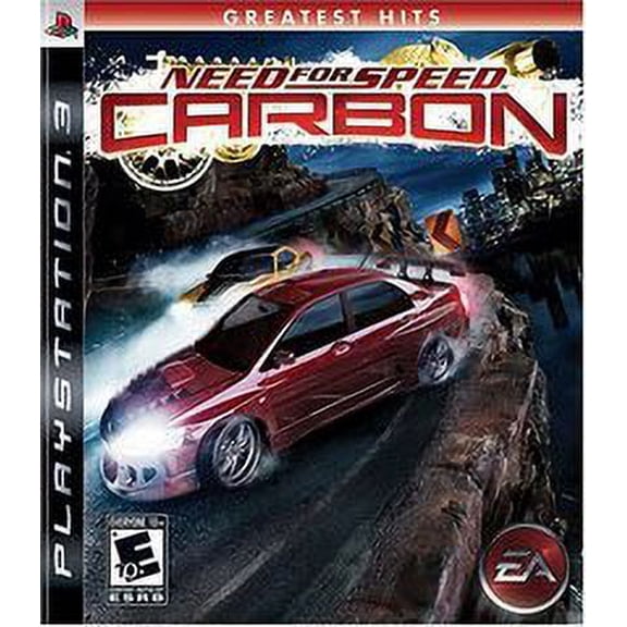 Restored Need for Speed Carbon, PlayStation 3, Physical, Racing Game, Sports Game