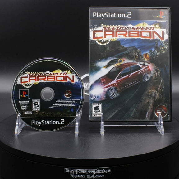 Restored Need for Speed: Carbon, Video Game, Sony PlayStation 2, PS2, Parental Controls, Teen