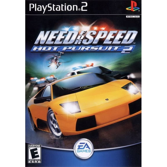Pre-Owned Need for Speed: Hot Pursuit 2, PlayStation 2, Racing Game Physical, Parental Controls