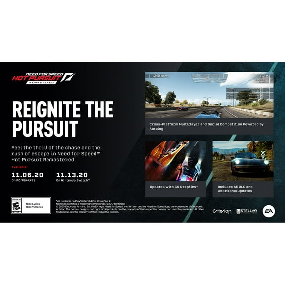 U&i Need For Speed Hot Pursuit Remastered