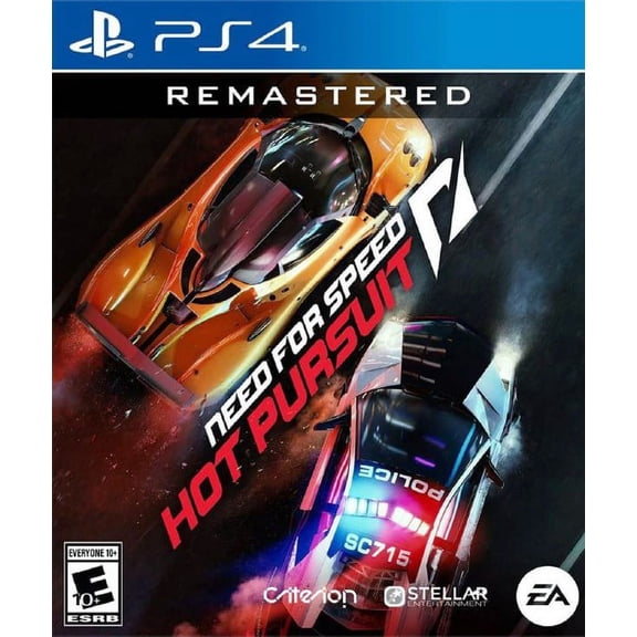 Restored Need for Speed: Hot Pursuit Remastered, Physical, PlayStation 4, Racing Game