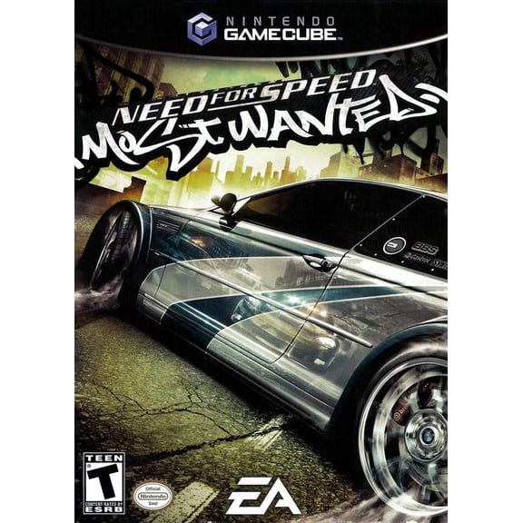 Restored Need for Speed Most Wanted Nintendo GameCube Video Game