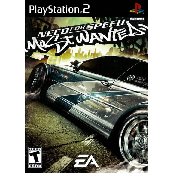 Restored Need for Speed Most Wanted PlayStation 2 Racing Video Game