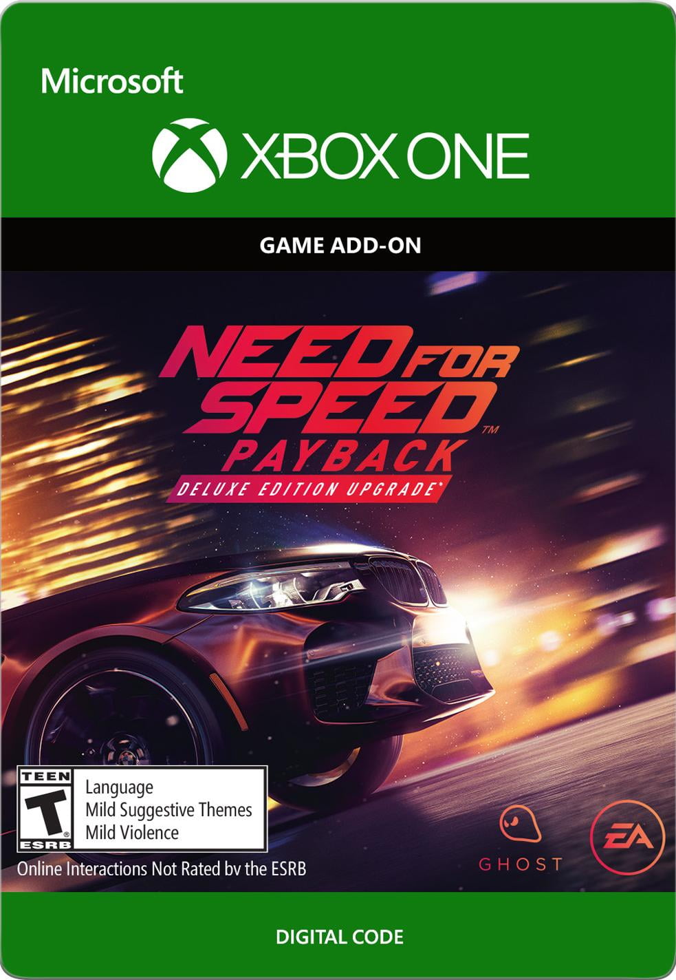 Need for Speed Payback Deluxe Edition US XBOX ONE CD Key