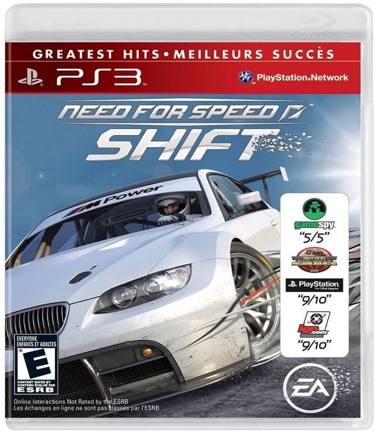 Jogo Need For Speed Shift Playstation 3 Ps3 Corrida Nfs Game