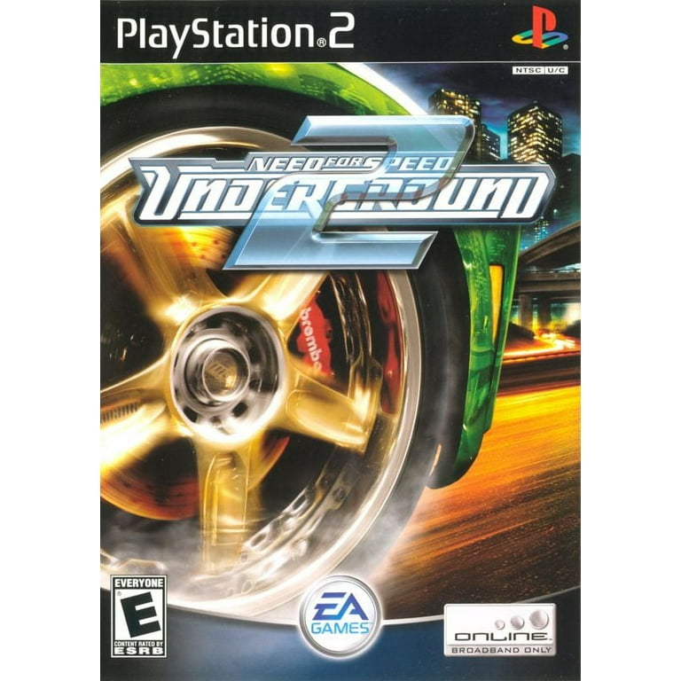 NEED FOR SPEED UNDERGROUND - PS2 GAME - DISC ONLY!