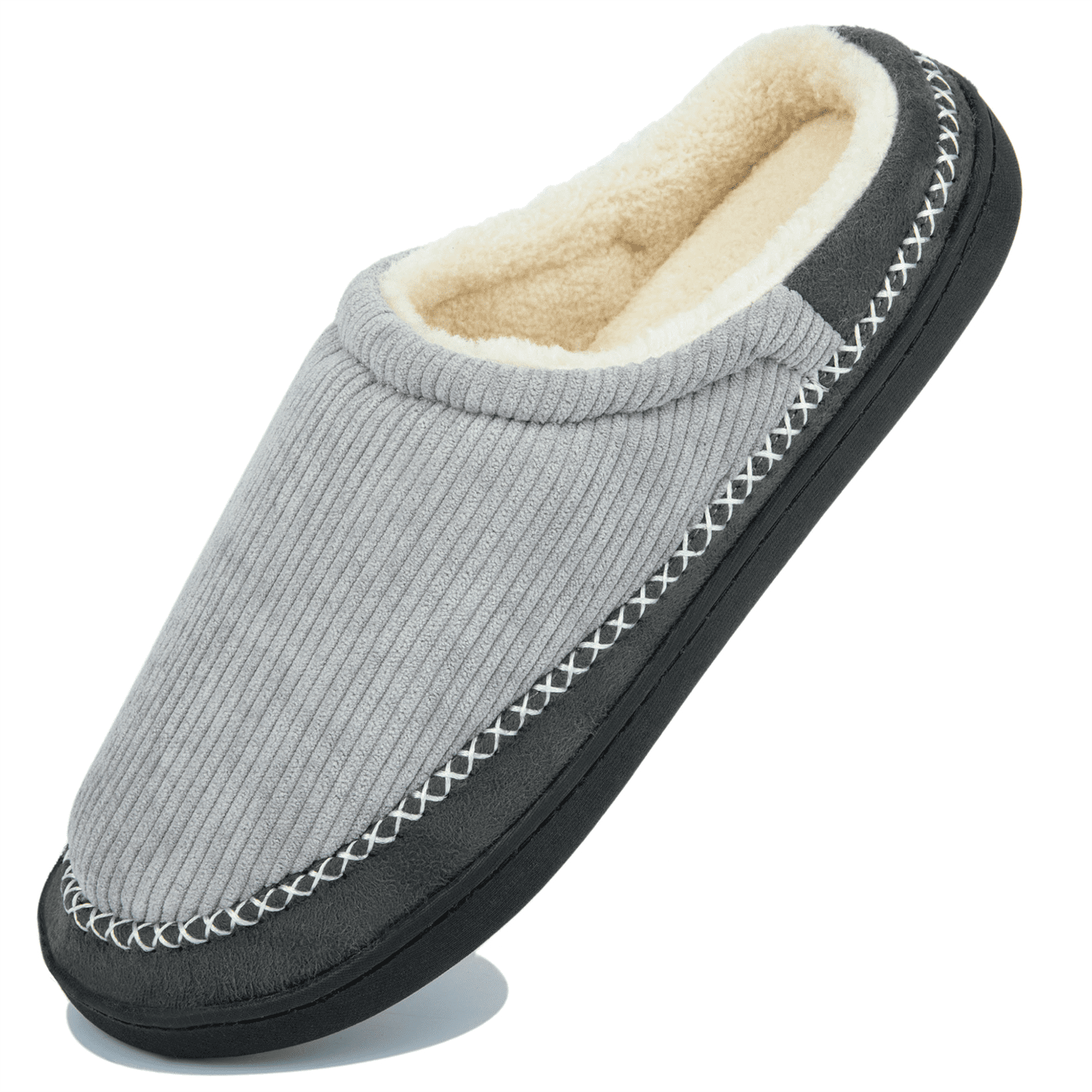 NeedBo Men's Slippers Memory Foam House Slippers for Men Indoor Outdoor ...