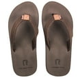 thumbnail image 1 of Needbo Men's Flip Flop EVA Shockproof Beach Thong Sandal Brown Size 15, 1 of 7