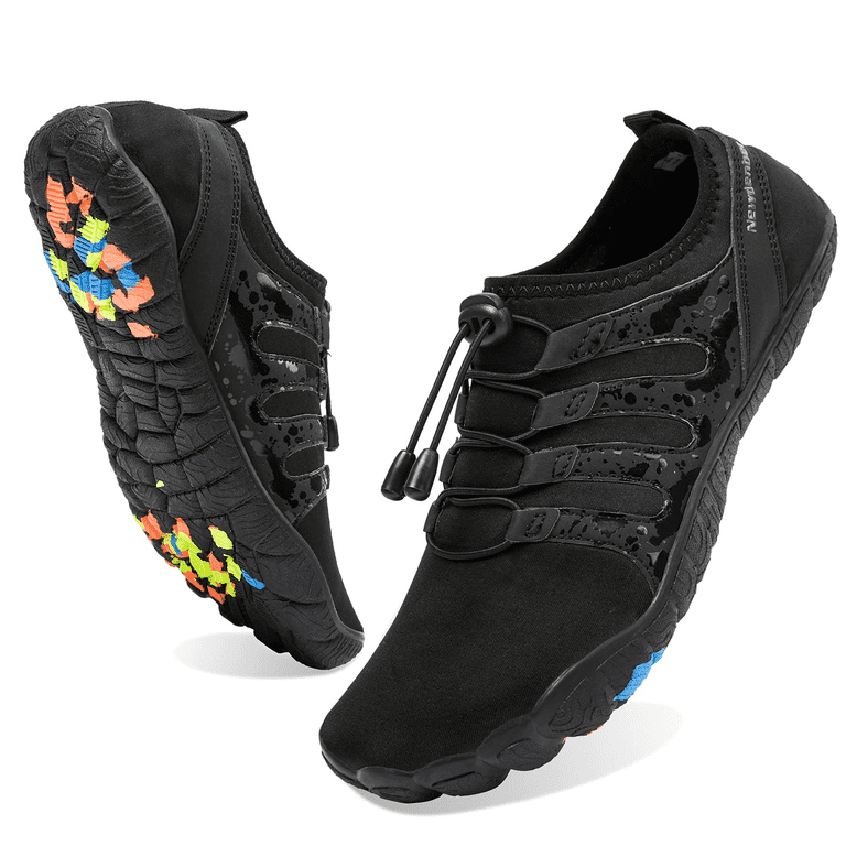 Needbo Mens Water Shoes Barefoot Sneakers Quick-Dry Aqua  display picture 3