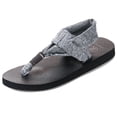 thumbnail image 1 of Needbo Women's Yoga Mat Flip Flops Comfortable Summer Casual Beach Sling Flat Sandals-Grey Size 14, 1 of 7