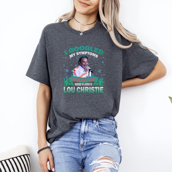 Needed To Listen To Lou Christie Music Pop Star 60s Fan T-Shirt, for men & women, up to size 5XL