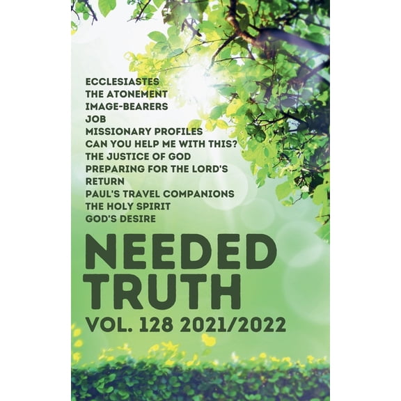 Needed Truth Needed Truth 2021/2022, Book 128, (Paperback)