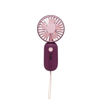 Needhep 90° Oscillating Fans,Office Fan for Desk, Quiet Oscillating Fan For Bedroom, Electric Fan Portable, Travel Portable Fan (Red)